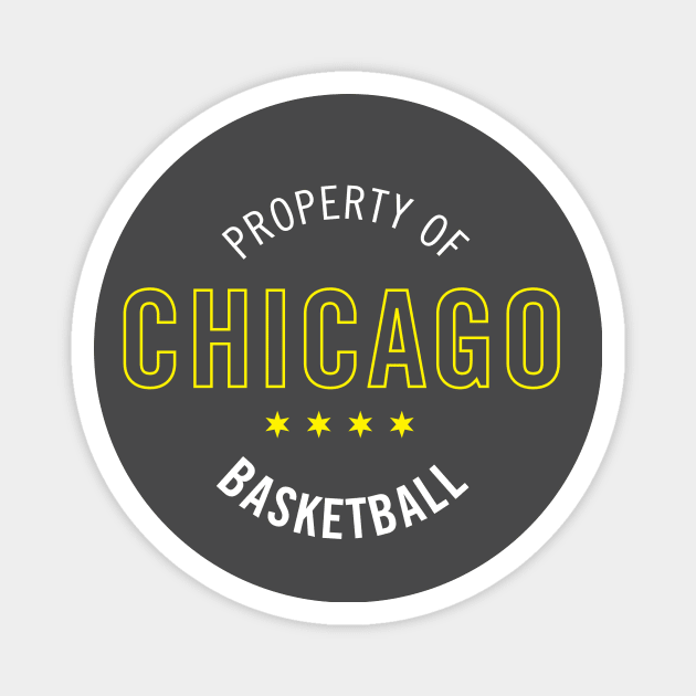 Chicago Women's Basketball Magnet by kwasi81